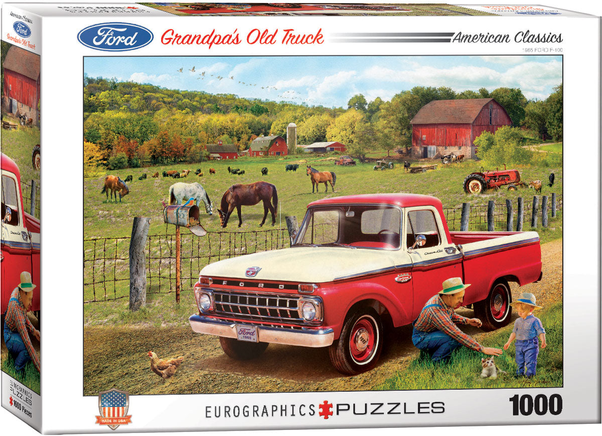Grandpa's Old Truck (Ford) 1000pc