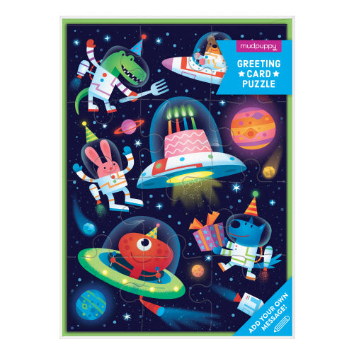Cosmic Party Greeting Card 12pc