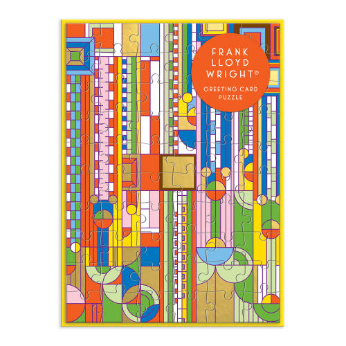 Frank Lloyd Wright Saguaro Forms & Cactus Flowers Greeting Card 60pc
