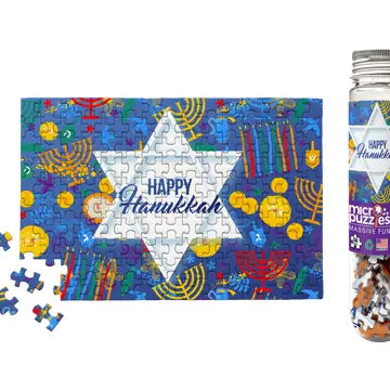 Hanukkah Collage Micro Tube 150pc