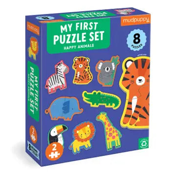 My First Puzzle Set - Happy Animals II 8x2pc