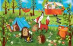 Happy Campers 100pc