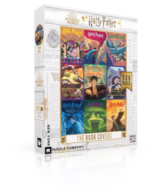 Harry Potter Book Cover Collage 500pc