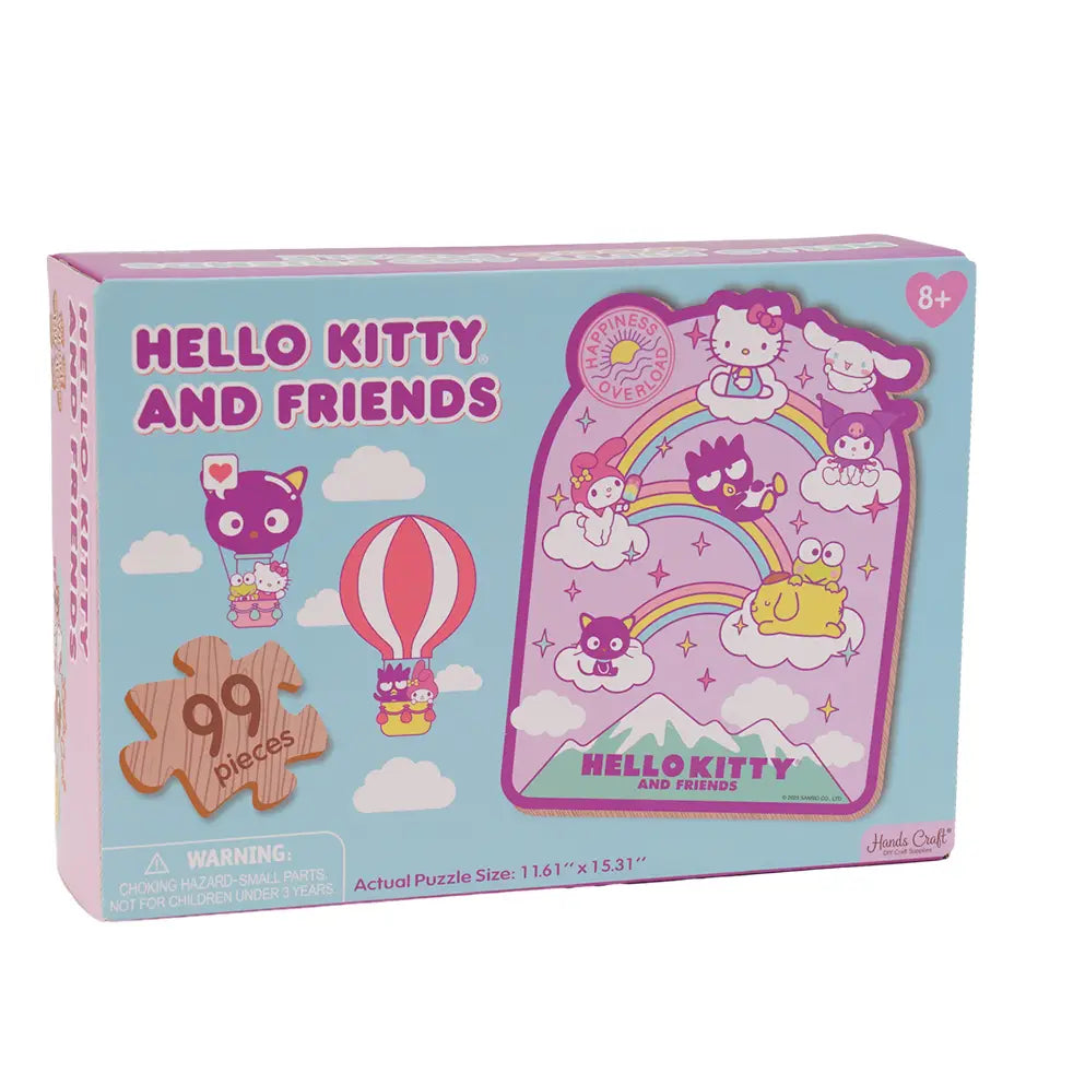 Hello Kitty and Friends Seize the Moment! Wood Puzzle 99pc