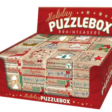 Holiday Puzzlebox Mini Brainteaser - The Christmas Tree