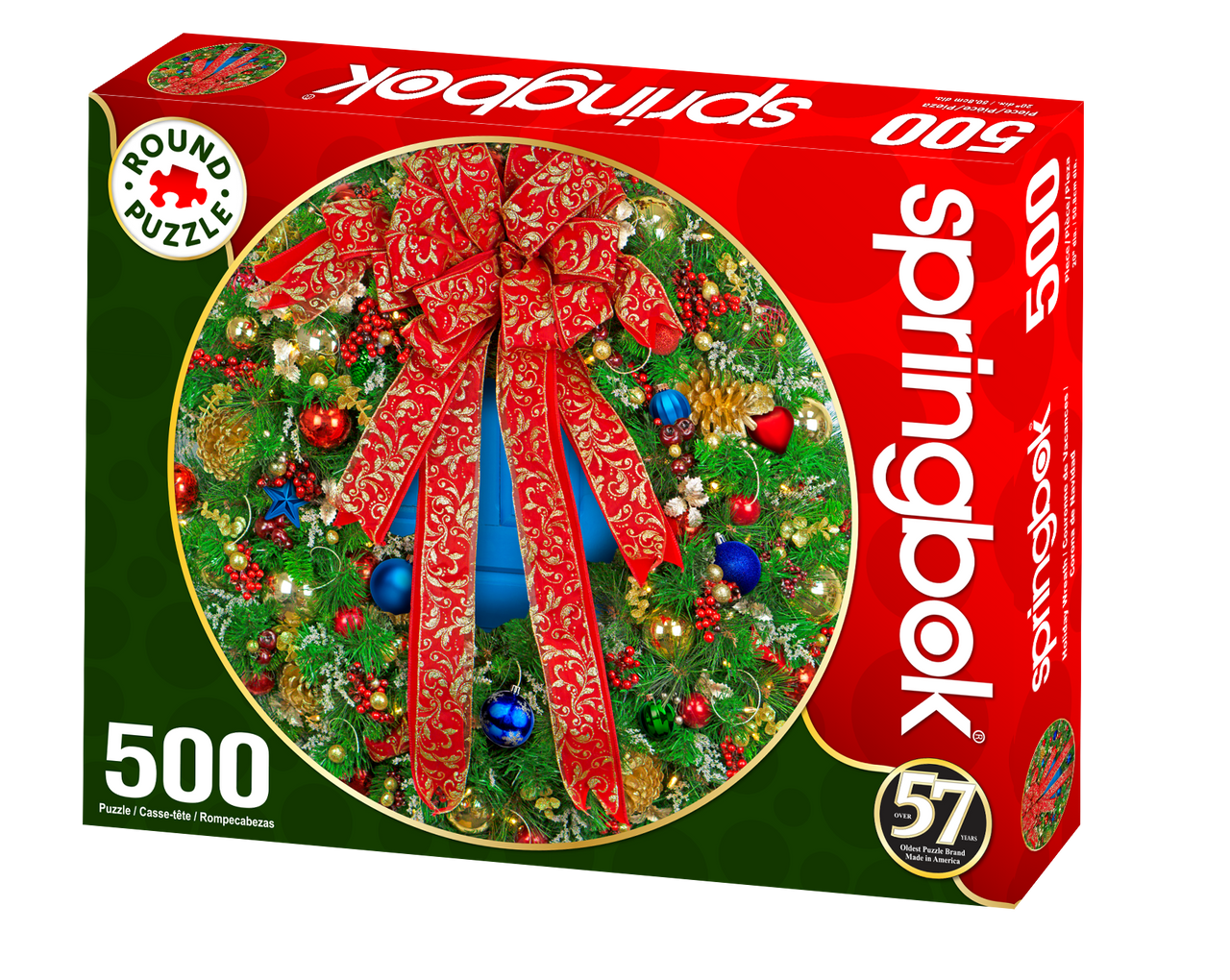 Holiday Wreath 500pc