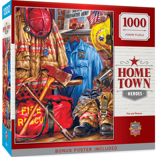 Hometown Heroes - Fire and Rescue 1000pc