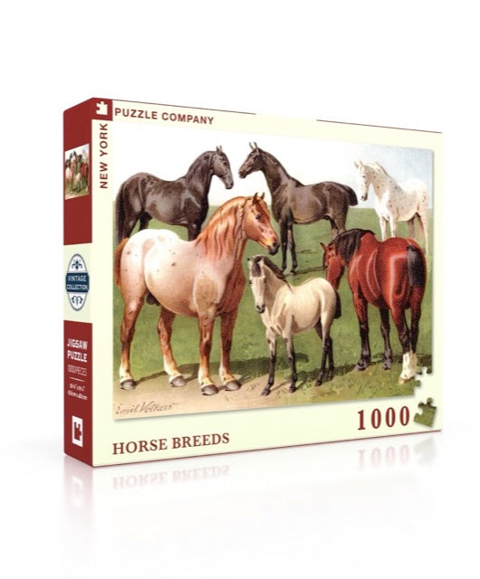 Horse Breeds 1000pc