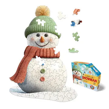 I AM Lil' Snowman XL- Shaped 100pc