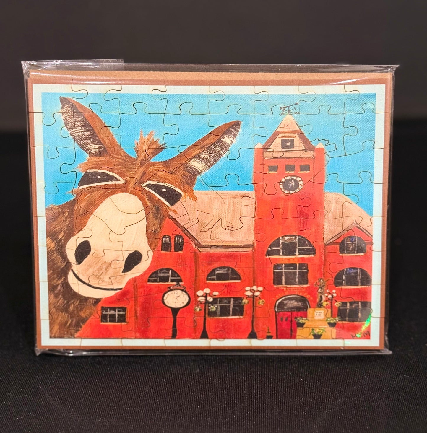 Travelin' Jack at the Pueblo Union Depot by Mo Keenan-Mason 62pc