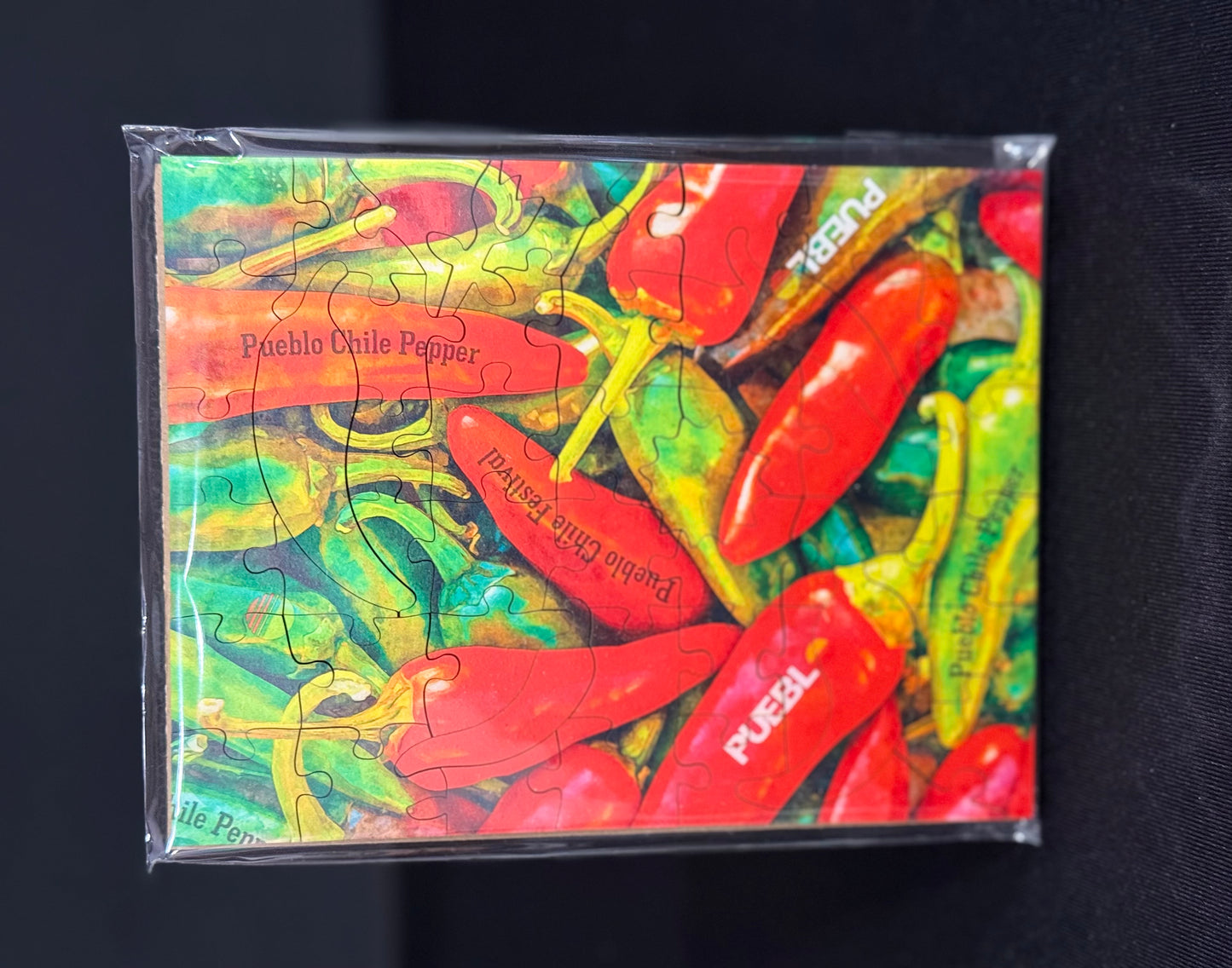 Red & Green Pueblo Chile Peppers 50pc