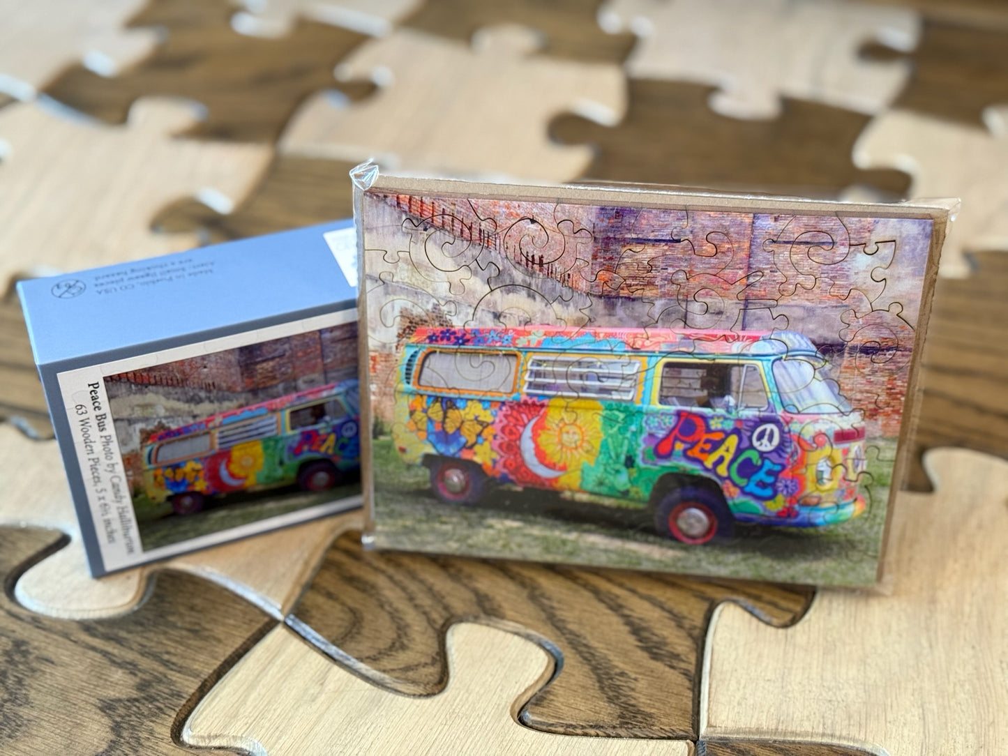 Peace Bus by Candy Halliburton 63pc