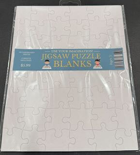 Puzzle Blanks 100 Pieces 8 x 10 inches