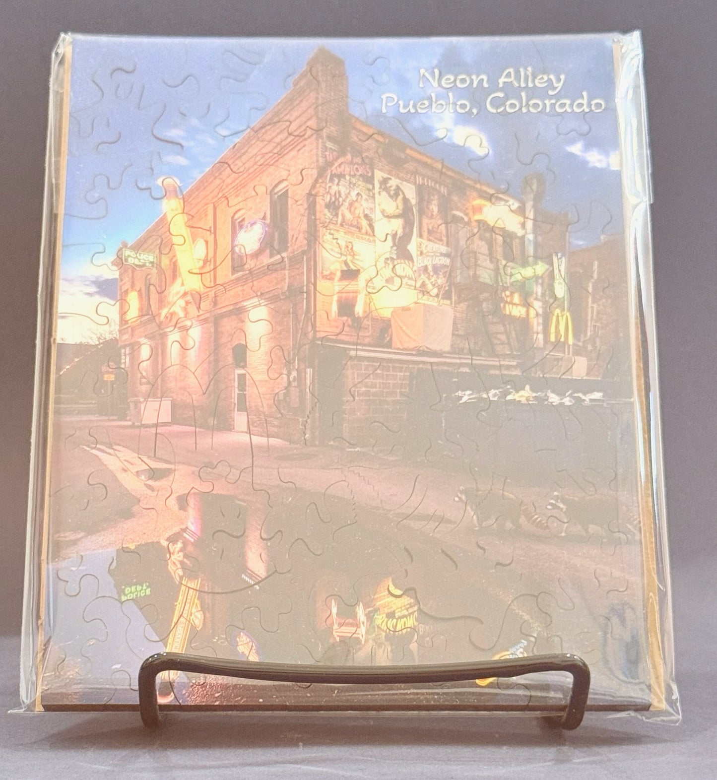 Neon Alley Visitors by Ted Shafer 63pc