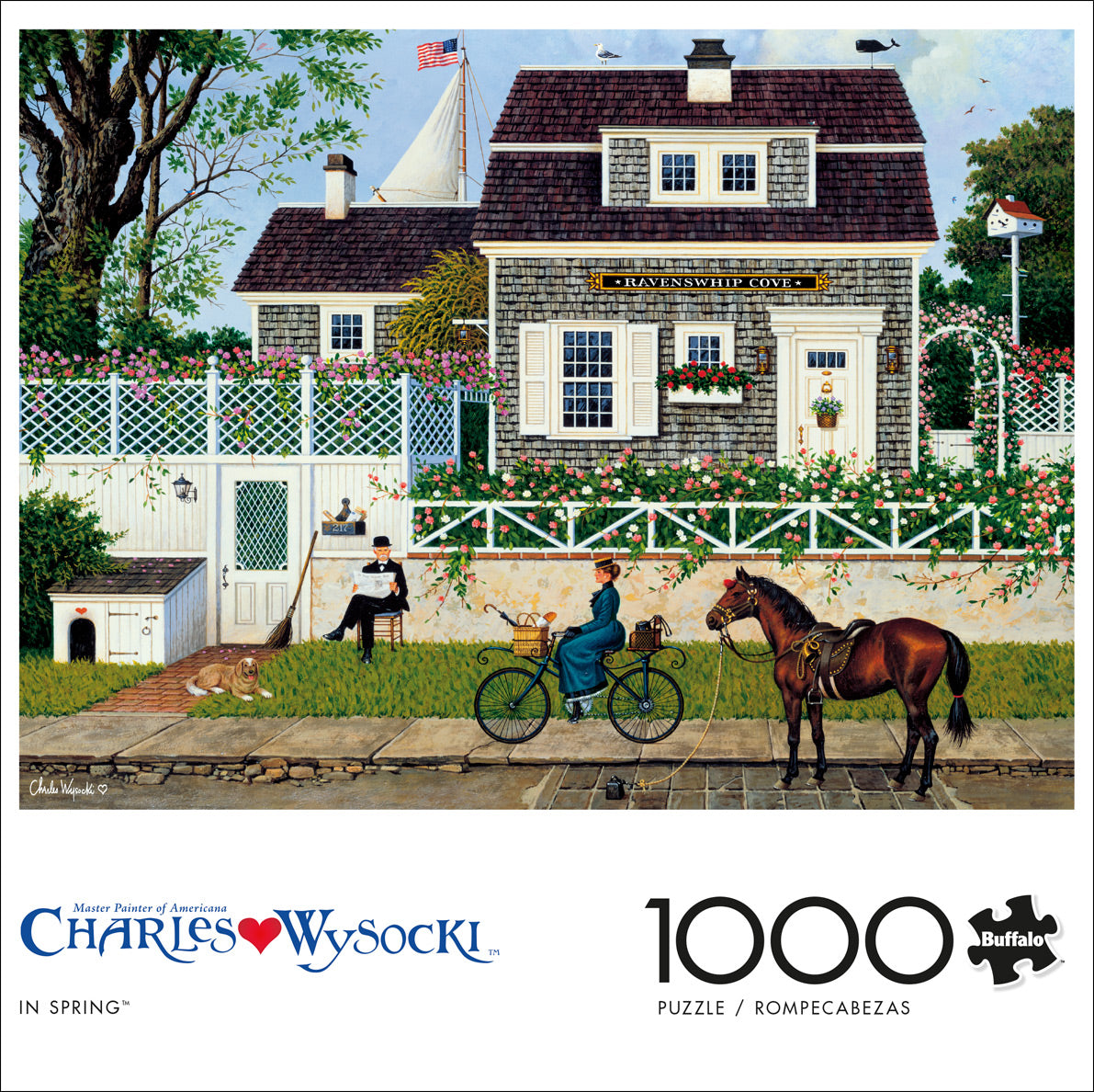 Charles Wysocki In Spring 1000pc