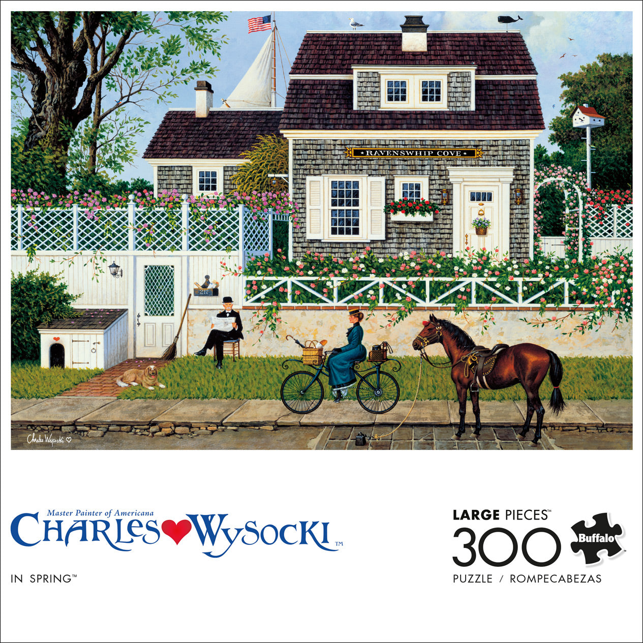 Charles Wysocki In Spring 300pc