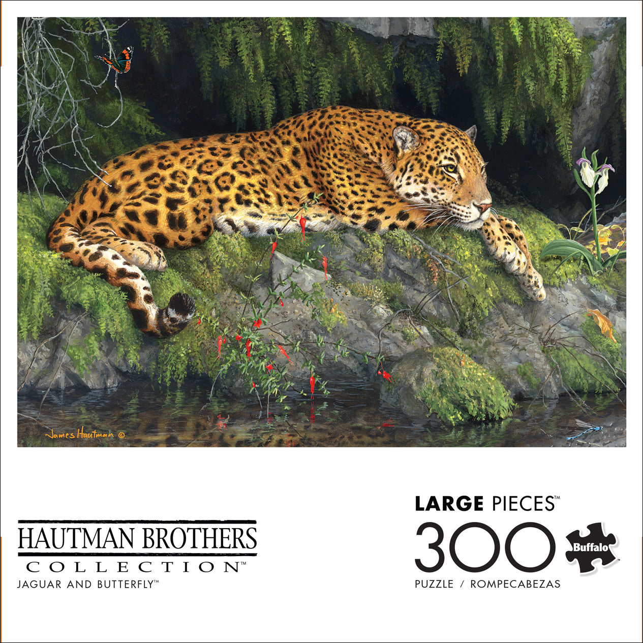 Jaguar and Butterfly 300pc