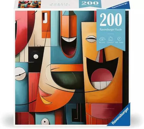 Puzzle Moment: Happy Cubism 200pc