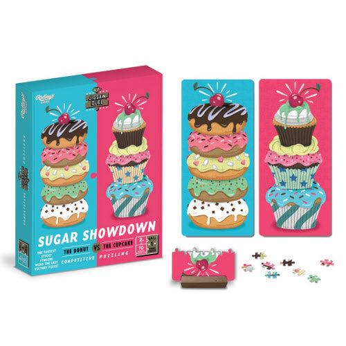 Jigsaw Duel Sugar Showdown 2x70pc