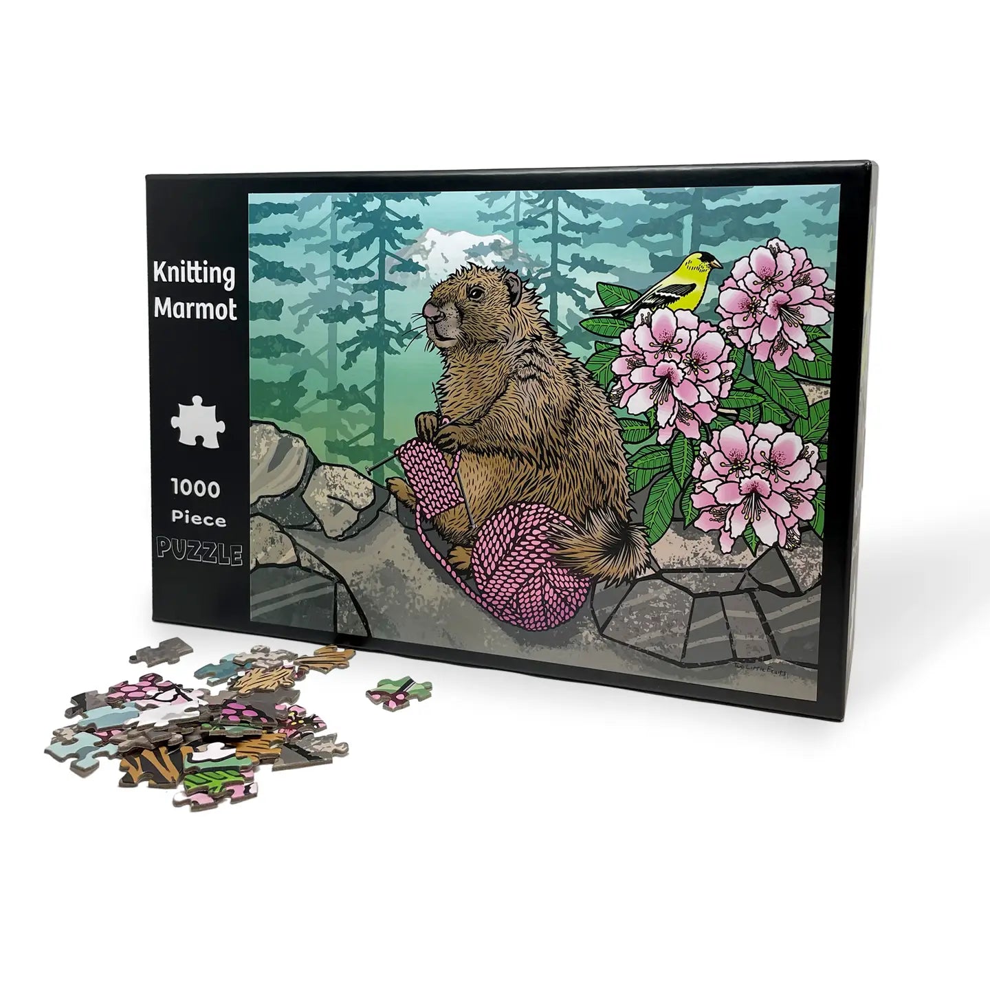 Knitting Marmot 1000pc