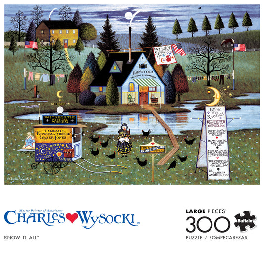 Charles Wysocki Know It All 300pc
