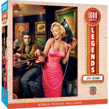 Legends - Java Dreams Marilyn Monroe & Elvis 1000pc