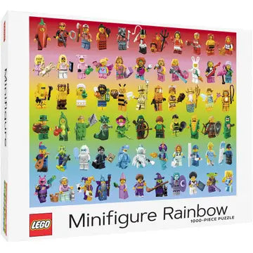 LEGO Minifigure Rainbow 1000pc