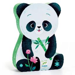 Leo The Panda Silhouette Puzzle