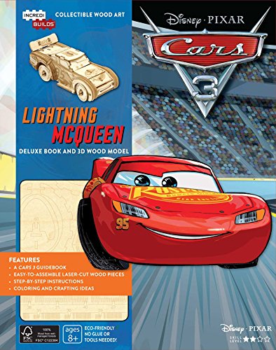 Lightning McQueen Pixar Cars Book & Model