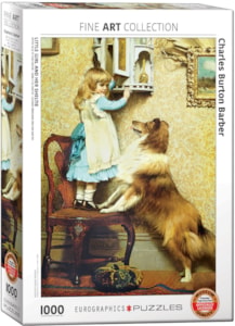 Little Girl and her Sheltie (Barber) 1000pc