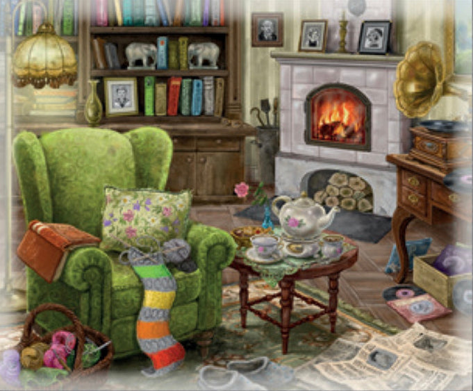Escape Puzzle Mini: Living Room 99pc