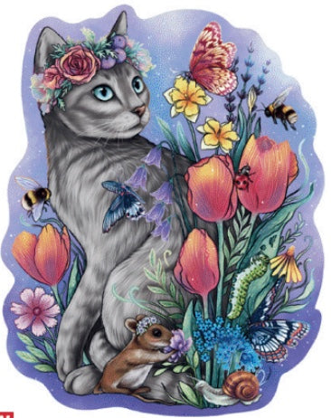 Lovely Cat Wooden 150pc