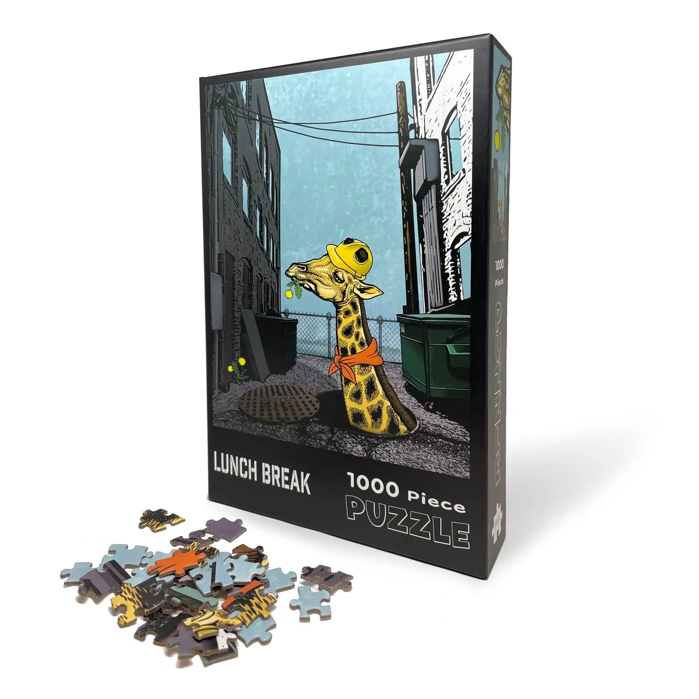 Lunch Break Giraffe 1000pc
