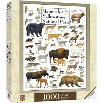Mammals of Yellowstone Field Guide 1000pc