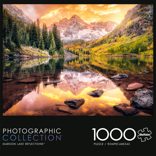 Maroon Lake Reflection 1000pc