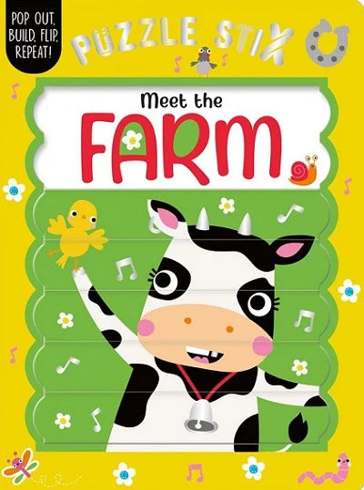 Meet the Farm Puzzle Stix