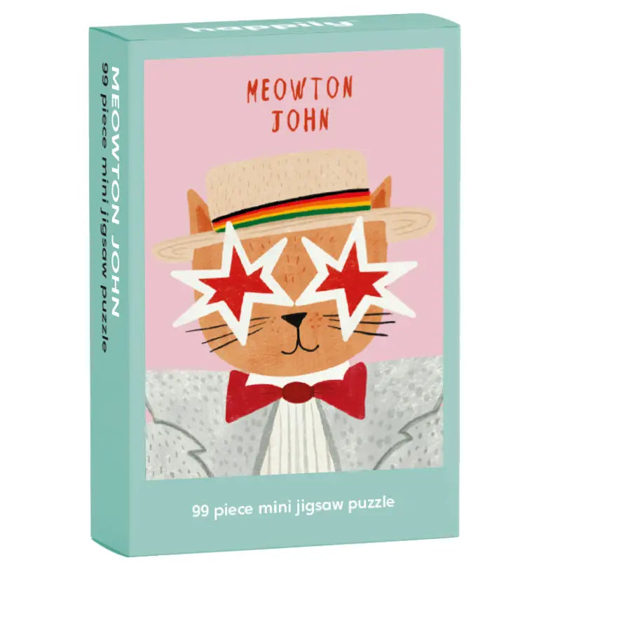 Meowton John Mini Puzzle 99pc