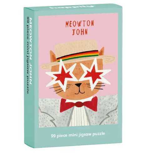 Meowton John Mini Puzzle 99pc