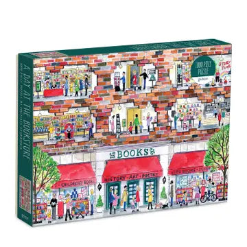 Michael Storrings A Day at the Bookstore 1000pc