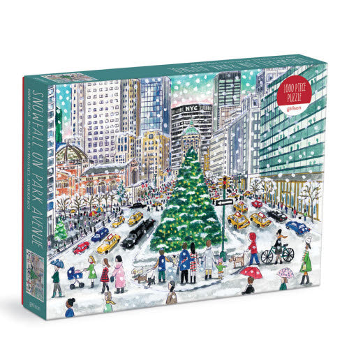 Michael Storrings Snowfall on Park Avenue 1000pc