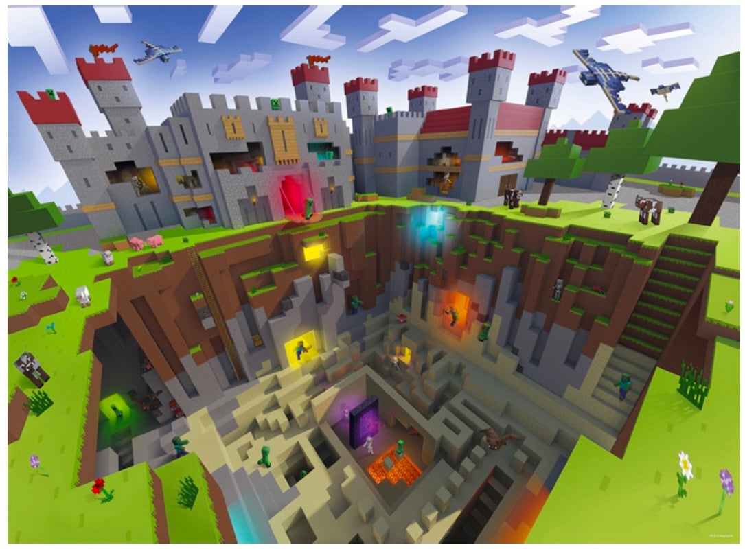 Minecraft Cutaway 300pc