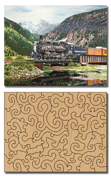 Mineral Creek Curly Postcard