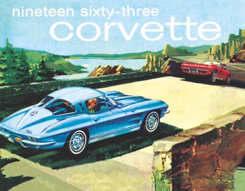 General Motors: 1963 Corvette Mini 100pc