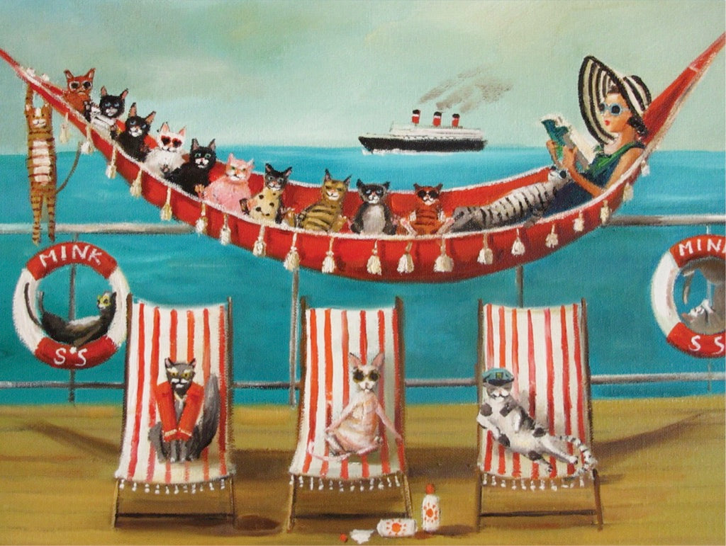 All Paws on Deck 500pc