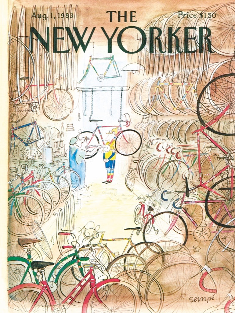 The New Yorker: Bicycle Shop 1000pc