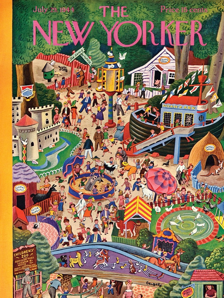 The New Yorker: Day at the Zoo 1000pc