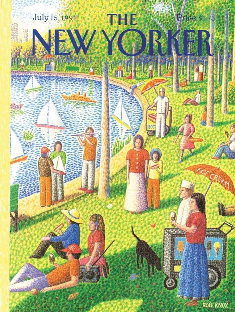 The New Yorker: Sunday Afternoon in Central Park 1000pc