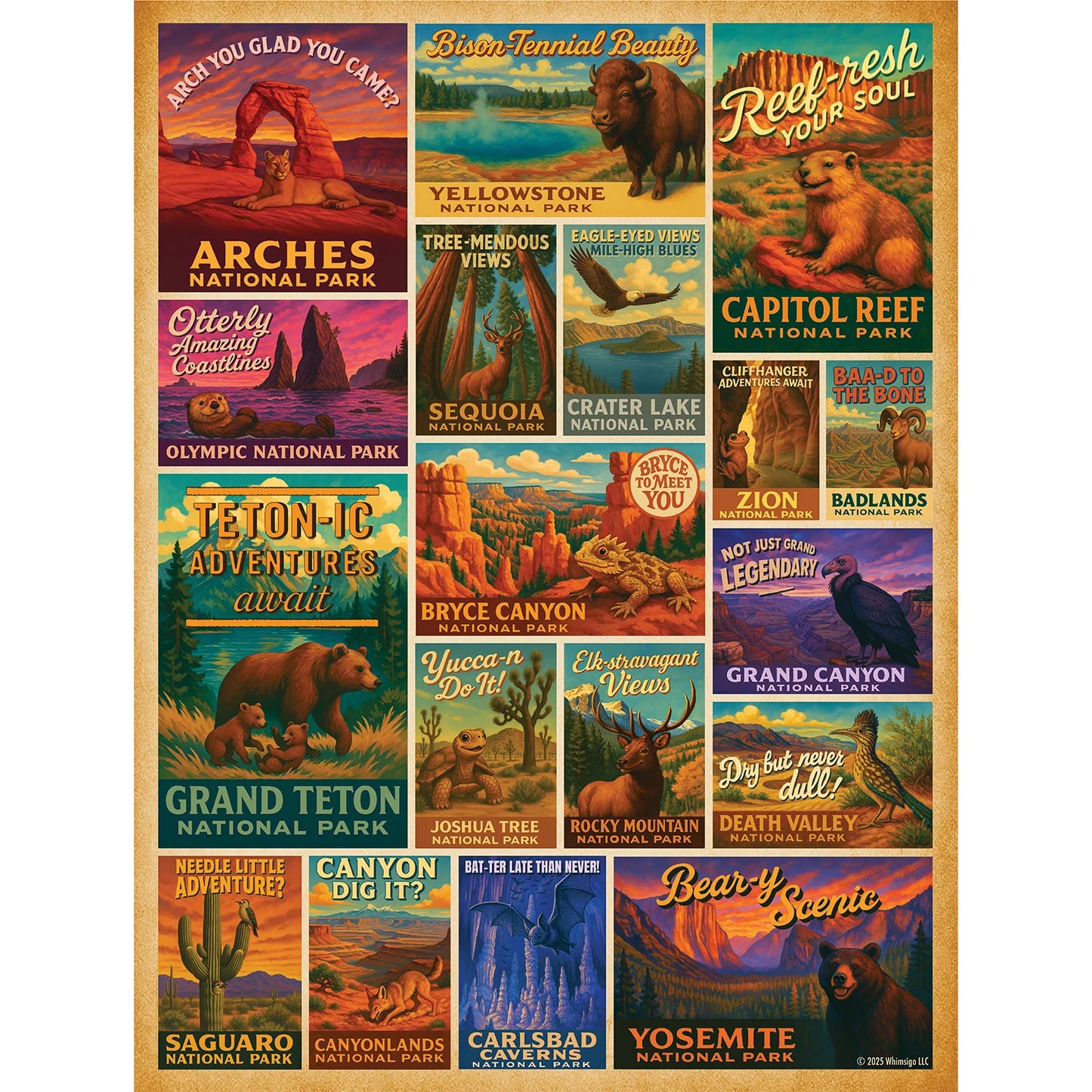 Wild West National Parks 500pc