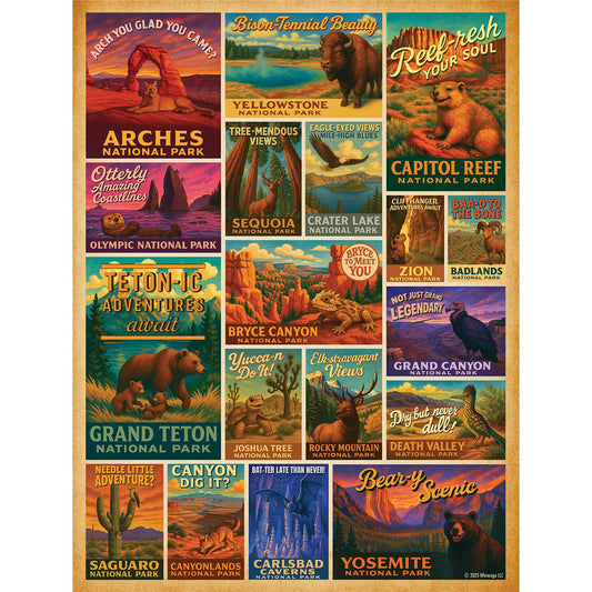 Wild West National Parks 500pc