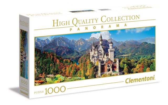 Neuschwastein Castle Panoramic 1000pc